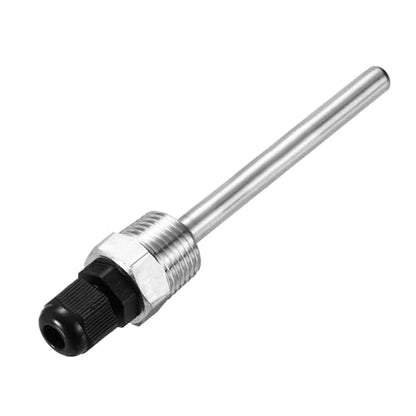 uxcell 8mm Dia G1/2 Thermowell Weldless Stainless Steel 304 with Cable Gland 100mm Length for Beer Fermenter, Black - color: Black, size: G1/2 x 100mm