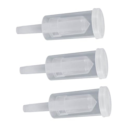 Luxshiny 3-Piece Fermentation Valve Set for Homebrew Food-Grade Plastic Water-Sealed Easy to Use for Wine Making and Brewing Supplies - size: 12.00X3.80X3.80CM