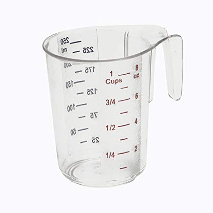 1-Cup Plastic Measuring Cup - size: 1 Cup
