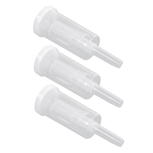 3sets One-Way Silicone Plug Valves for Home Brewing Automatic Exhaust Check Valve for Fermenting Beer and Wine Easy to Clean Home Brew Accessory