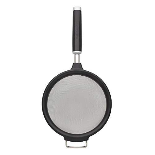KitchenAid KE161OHOBA Classic Strainer, 7-inch (Pack of 12) - color: Black, size: 7-Inch (Pack of 12)