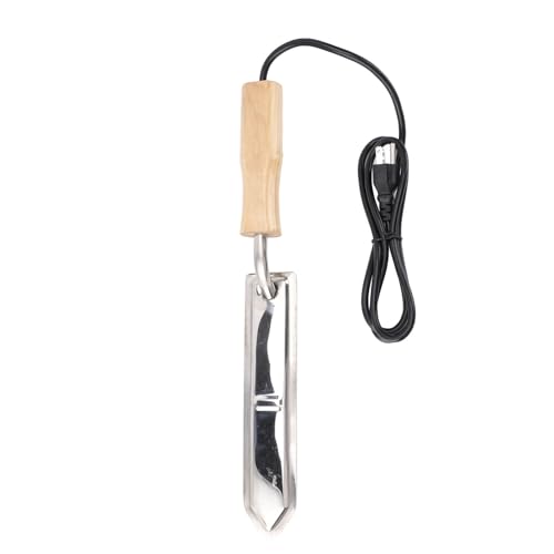 Electric Uncapping Knife for Beekeeping – Stainless Steel Honey Harvesting Tool with Adjustable Heat and Over Temperature Protection