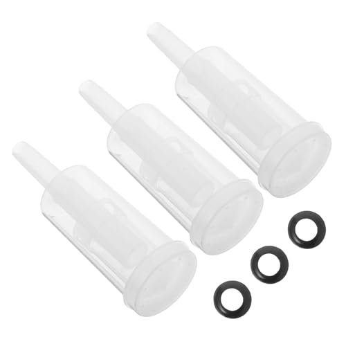 MAGICLULU 2sets One Way Valves Kit for Homemade Wine Beer Valves with Grommets for Air Lock Fermenting and Food Preservation 6pcs*2