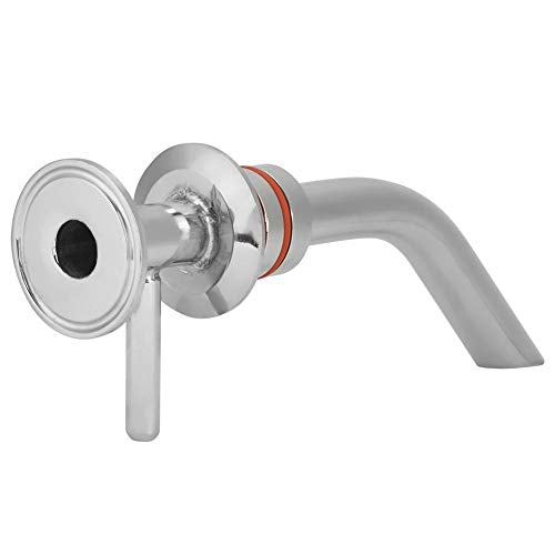 Racking Arm, Household 304 Stainless Steel 1.5in Fermenter Racking Arm Accessories with Double O-Rings, Home Brew Fittings