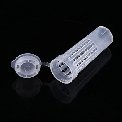 Queen Rearing Box, Queen Bee Rearing Box Cage Plastic Cell Bar Blocks Caps Hair Roller, Beekeeping Queen Bee Rearing Grafting Kit for Bee Keeper