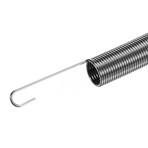 uxcell 0.9mm Wire Diax10mm ODx120mm Length Spring Steel Tension Spring 10pcs - size: 0.9x10x60mm