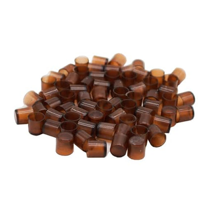 1000 PCS Bee Queen Rearing King Cups Brown Color Cells Cages Room Cups Cell Cage Cup Bees Tools Beekeepers Equipment