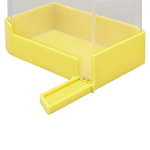 Focket Bee Feeder, 1100ml Large Capacity ABS Plastic Beehive Water Feeder, Bee Watering Station with Base for Beekeepers Garden Honey Beekeeping Equipment