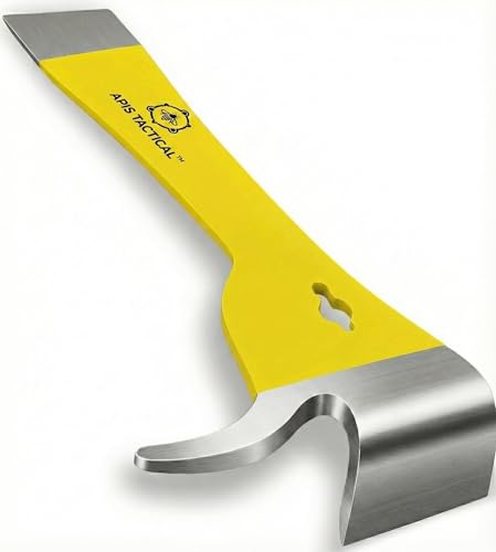 Type 2 Hive Tool, 3.5mm Thick Heat Treated Stainless Steel for Durability & Strength - Beekeeper Tools for Prying, Lifting & Scraping - Beekeeping Supplies - size: Type 2