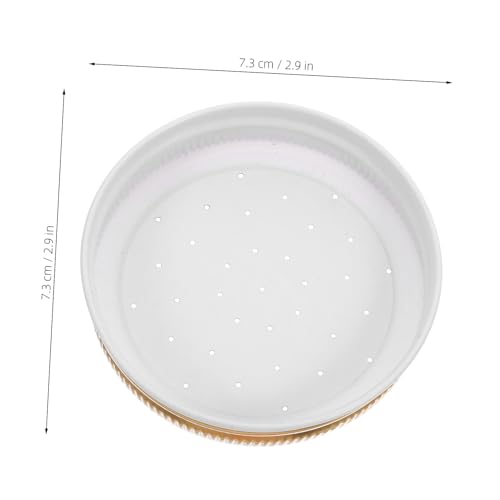 5Pcs Bee Water Feeder Lids Sturdy Beehive Watering Device Reusable Bee Watering Station for Easy Access Essential Beekeeping Tool for Hive Entrance