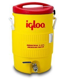 Igloo Ton with Stainless Steel False Bottom & Valve, 10 gallon
