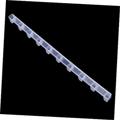 10pcs Beehive Spacing Strip Lightweight Abs Honeycomb Frame Divider Essential Beekeeping Tool for Easy Installation and Space Saving Durable Bee Nurturing Spacer