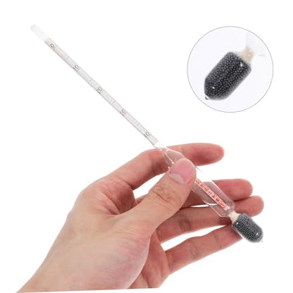 Cabilock 12pcs Sugar Scale Hydrometer for Accurate Syrup and Liquid Sugar Measurement Triple Scale Design for and Juice Essential Tool for Home Brewing and Cooking
