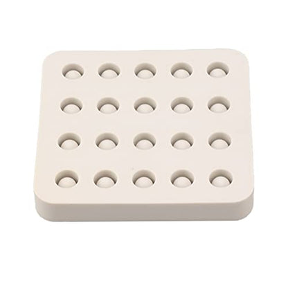Beekeeping Rearing Box, Queen Rearing System Beekeeping Grafting Kit, Queen Cells Production, Beekeeping Supplies Wax Queen Grafting Cups Silicone Beeswax Cups Making (4 Rows 96x92x14mm) - size: 4 Rows 96x92x14mm