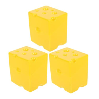 3pcs Airtight Cheese Storage Box with Flip Lid, Small Fridge Cheese Holder Containers for Kitchen Food Storage and Refrigerator Organization