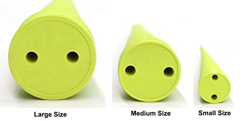 Universal Rubber Plugs and Caps for Hydraulic Oil Hoses and Fittings to Prevent Leaks During Service, 2 Large, 2 Medium, 2 Small Size - size: 2 Large, 2 Medium, 2 Small