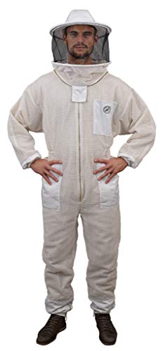Humble Bee 420 Ultravent Beekeeping Suit with Round Veil - size: Medium