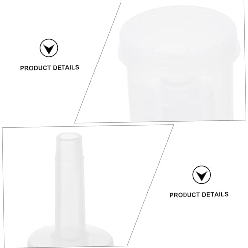 SOLUSTRE 2pcs 3-Piece One-Way Valve Check Valve Set for Brewing Plastic Check Suitable for Wine and Beer Fermentation