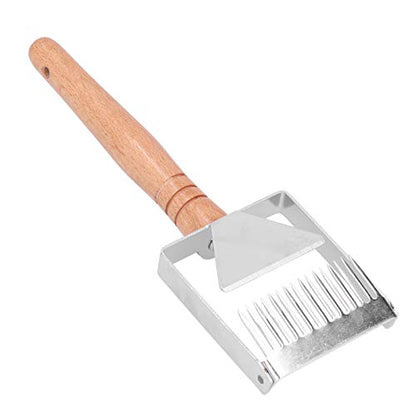 Scraper Stainless Steel, Honey Fork Scraper Shovel Stainless Steel Bee Hive Nest Uncapping Beekeeping Tool
