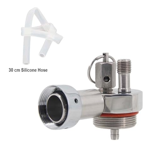 Home Brew Equipment Kegging Tools Mini Keg Beer Spear 2/3.6/4L Kegs Include 30cm Silicone Hose, NO Faucet No CO2 Regulator (with Faucet)