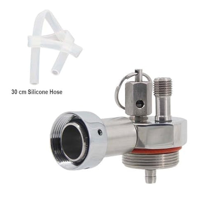 Home Brew Equipment Kegging Tools Mini Keg Beer Spear 2/3.6/4L Kegs Include 30cm Silicone Hose, NO Faucet No CO2 Regulator (with Faucet)