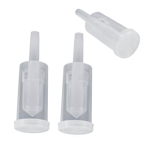 Luxshiny 3-Piece Fermentation Valve Set for Homebrew Food-Grade Plastic Water-Sealed Easy to Use for Wine Making and Brewing Supplies - size: 12.00X3.80X3.80CM