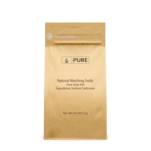 Pure Original Ingredients, Washing Soda, 2 Lb | For laundry applications, surface cleaning, and general household maintenance - size: 32 Ounce (Pack of 1)