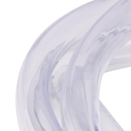 DERNORD PVC Tubing 1-1/4"ID X 1-1/2"OD Flexible Clear Vinyl Hose 10 Feet for Food Grade - size: 10 Feet, style: 1-1/4"ID X 1-1/2"OD