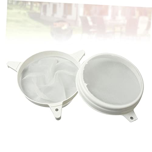 LABRIMP Double Sieve Mesh Sieve Strainer Honey Filter Tool Beekeeping Equipment for Honey Straining