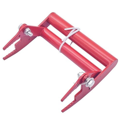 Bee Hive Frame Grip Beehive Frame Holder Bee Nest Box Frame Holder Lift Gripper Beehive Clip Holder Beekeeping Capture Frame Gripper Bee Hive Tools Red for Beekeeeper(13x11cm) - size: 13x11cm