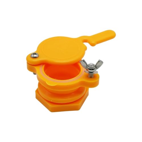 Beekeeping Supplies, 4-piece Beekeeping Honey Tap, Filling Gate Valve, Bucket, Outlet Accessories, Tools,Beekeeping Tools(Yellow) - color: Yellow