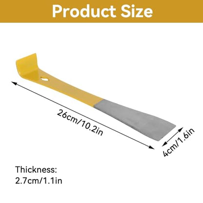 Cyrank Stainless Steel Hives Scraper Tools, 2pcs Pry Bar for Bee Farm Ranch, Beekeeping Equipment Bee Hives Hand Tool Honey Cutting Knife Beekeeper Tool