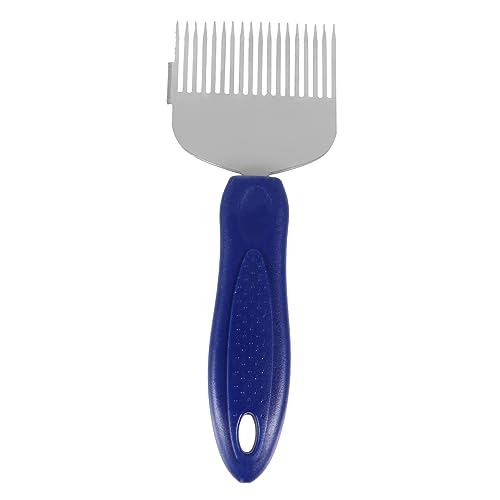 Beekeeper Honeycomb Scraper Tool Stainless Steel Uncapping Fork with Plastic Handle Efficient Honey Collection for Beekeeping Enthusiasts