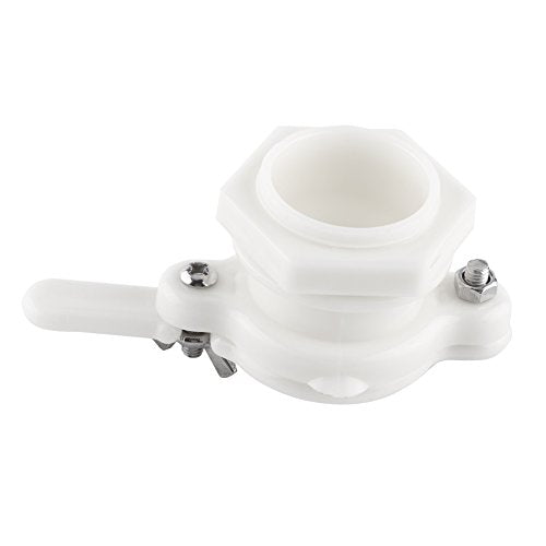 Agatige Honey Gate Valve, Plastic Bee Honey Tap Gate Valve Beekeeping Extractor Bottling Tool Beekeeper Equipment for Extractor Bucket (White) - color: White