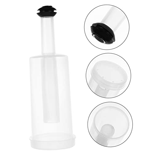 Garneck 1set Craft Beer Brewing Accessory Stopper Silicone Plugs Home Brew Supplies Brew One-way Valve Wine Stopper for Bottles