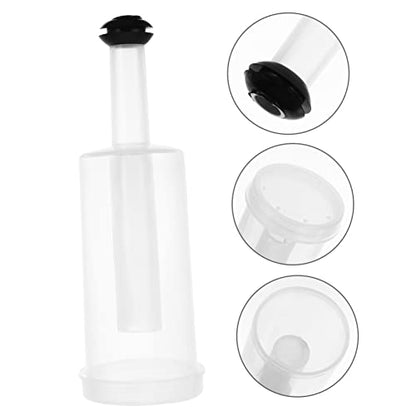 Garneck 1set Craft Beer Brewing Accessory Stopper Silicone Plugs Home Brew Supplies Brew One-way Valve Wine Stopper for Bottles