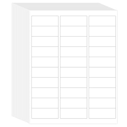 L LIKED Printable Address Labels, 1" x 2-5/8", 3,000 Stickers, 30 per Sheet, Mailing Labels for Envelopes (100 Sheets) - size: 100 Sheets
