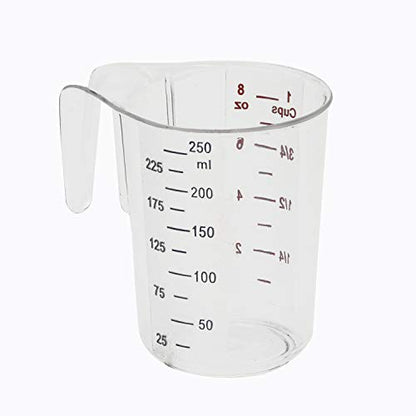 1-Cup Plastic Measuring Cup - size: 1 Cup
