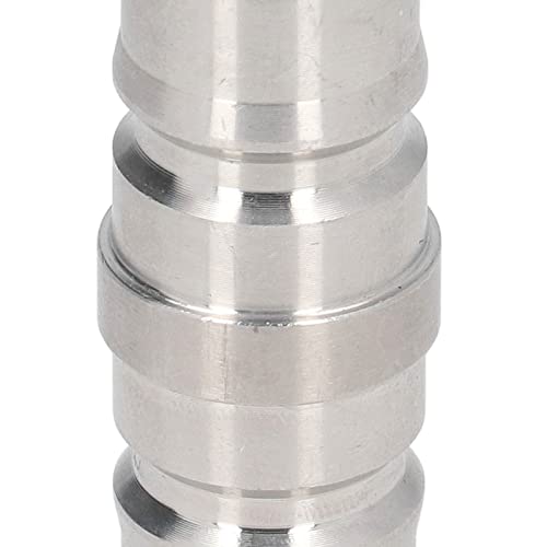 2 Pcs Homebrew Lock, Stainless Steel Quick Disconnect Liquid and Gas Jumper Post Corny Keg Adapter Double Ended Corny Post Ball Lock Post for Cleaning Beer Brewing, Gas