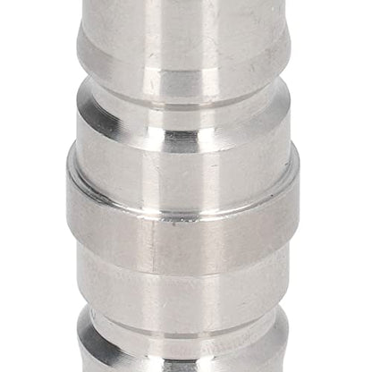 2 Pcs Homebrew Lock, Stainless Steel Quick Disconnect Liquid and Gas Jumper Post Corny Keg Adapter Double Ended Corny Post Ball Lock Post for Cleaning Beer Brewing, Gas