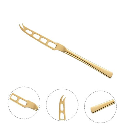 IMIKEYA Stainless Steel Cheese Cutter and Butter Spatula Multipurpose Kitchen Utensil for Restaurant and Home Baking Easy to Clean Knife for Cheese Slicing and Spreading