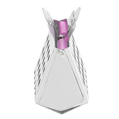 Efficient Galvanized Bee Catcher Clip - Essential Beekeeping Equipment, 2 Bee Queen Cages for Catching Bees