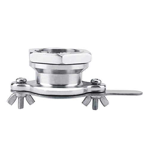 Stainless Steel Honey Gate Valve, Rust Proof Durable Honey Control, Bottling Pail Valve, Control for Smooth Operation, for Beekeepers, Home Honey Producers, Commerci
