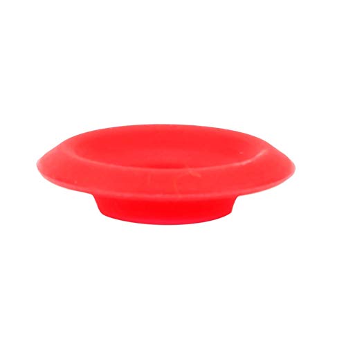 25 Pieces Silicone Rubber Grolsch Gaskets Washers Leak-proof Bottle Seals for Swing Flip Bottle Hat Shaped Swing Top Washers Seal Gasket Replacements for Home Brew Beer Soda Bottle Sealing Use