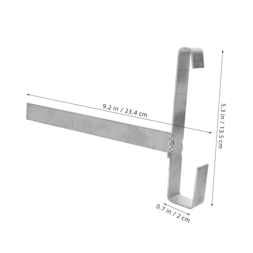 Sosoport 2pcs Beehive Frame Holder Stand Bee Frame Holder Beekeeper Tools Stainless Steel