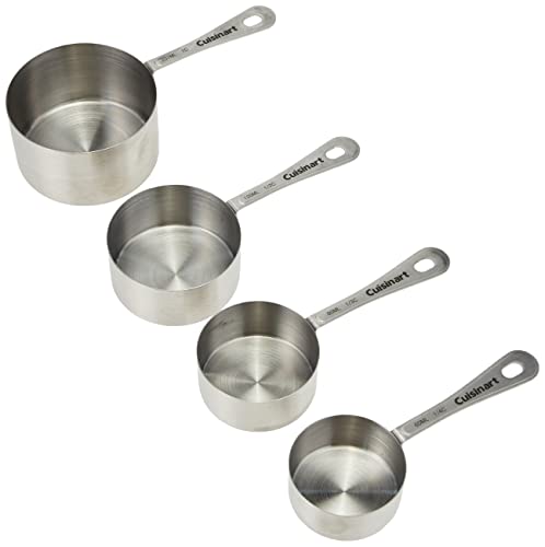 Cuisinart Stainless Steel Measuring Cups Set of 4 and Measuring Spoons Set of 4
