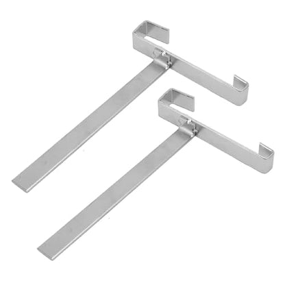 Stainless Steel Beehive Frame Holder, 5 Frames Capacity, Lightweight and Portable, Easy Maintenance, Versatile and Space Saving with Sturdy Construction for Beekeeping