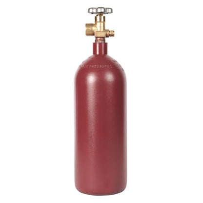 Varies Keg Kit with 5 Gallon Ball Lock Keg, 20 cuft Steel Nitrogen Cylinder, Regulator, and All Accessories