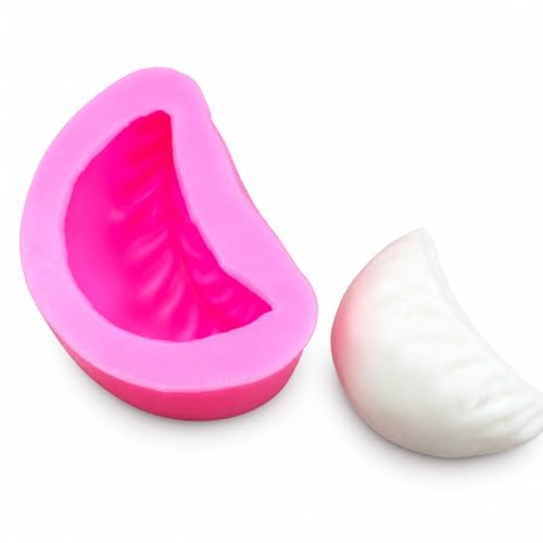 AWEJRIXX Silicone Mold for DIY Baking and Craft Projects, Flexible Reusable Mold for Chocolate, Candy, Fondant, Resin, Clay, Soap, Cake Decoration and Handmade Small Shapes (Crescent Shape) - color: Crescent Shape