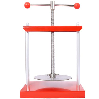 Cheese Press, Manual Fruit & Wine Press, Stainless Steel Food Press Machine for Juice, Olive Oil & Herb Extraction, 2026 Upgrade for Home & Kitchen (1.6 Gallon) - size: 1.6 Gallon